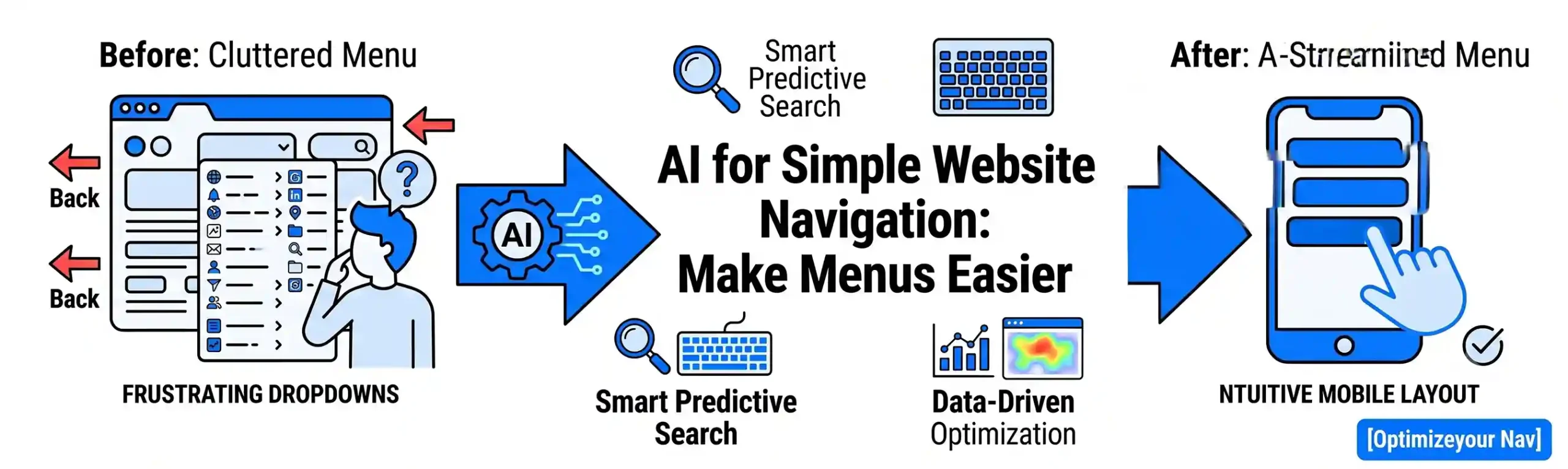 AI for Simple Website Navigation: How to Make Menus Easier to Use