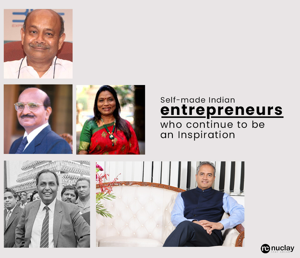 Self-made Indian entrepreneurs who continue to be an Inspiration