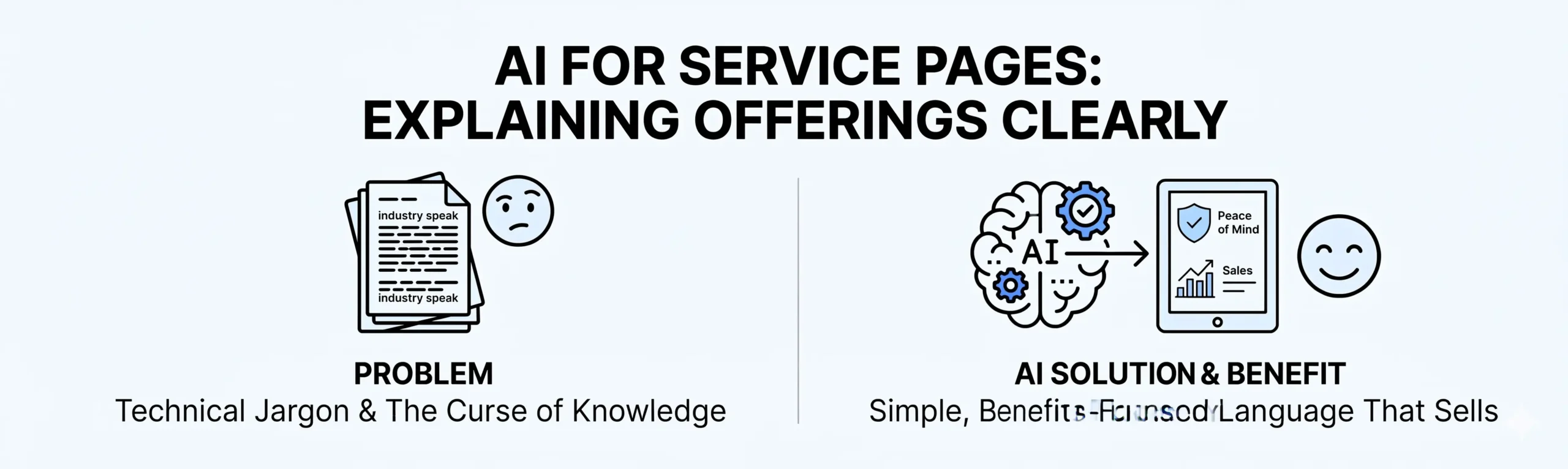 AI for Service Pages: Explaining Your Offerings in Clear, Simple Language
